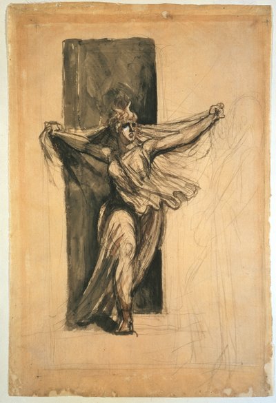 Cassandra Raving, 18th Century by Johann Heinrich Füssli